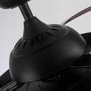 Parrot Uncle 42-Inch Servantes Modern Downrod Mount Crystal Ceiling Fan with Lighting and Remote Control