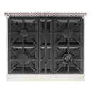 Kucht Professional 30-Inch 4.2 cu. ft. Gas Range in Light Blue with Silver Accents (KFX300-LB)