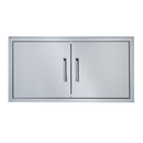 Broilmaster 42-Inch W x 22-Inch H Double Doors in Stainless Steel (BSAD4222D)