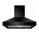 Victory 30-Inch 750 CFM Wall Mount Black Range Hood (Twister-BK-30)
