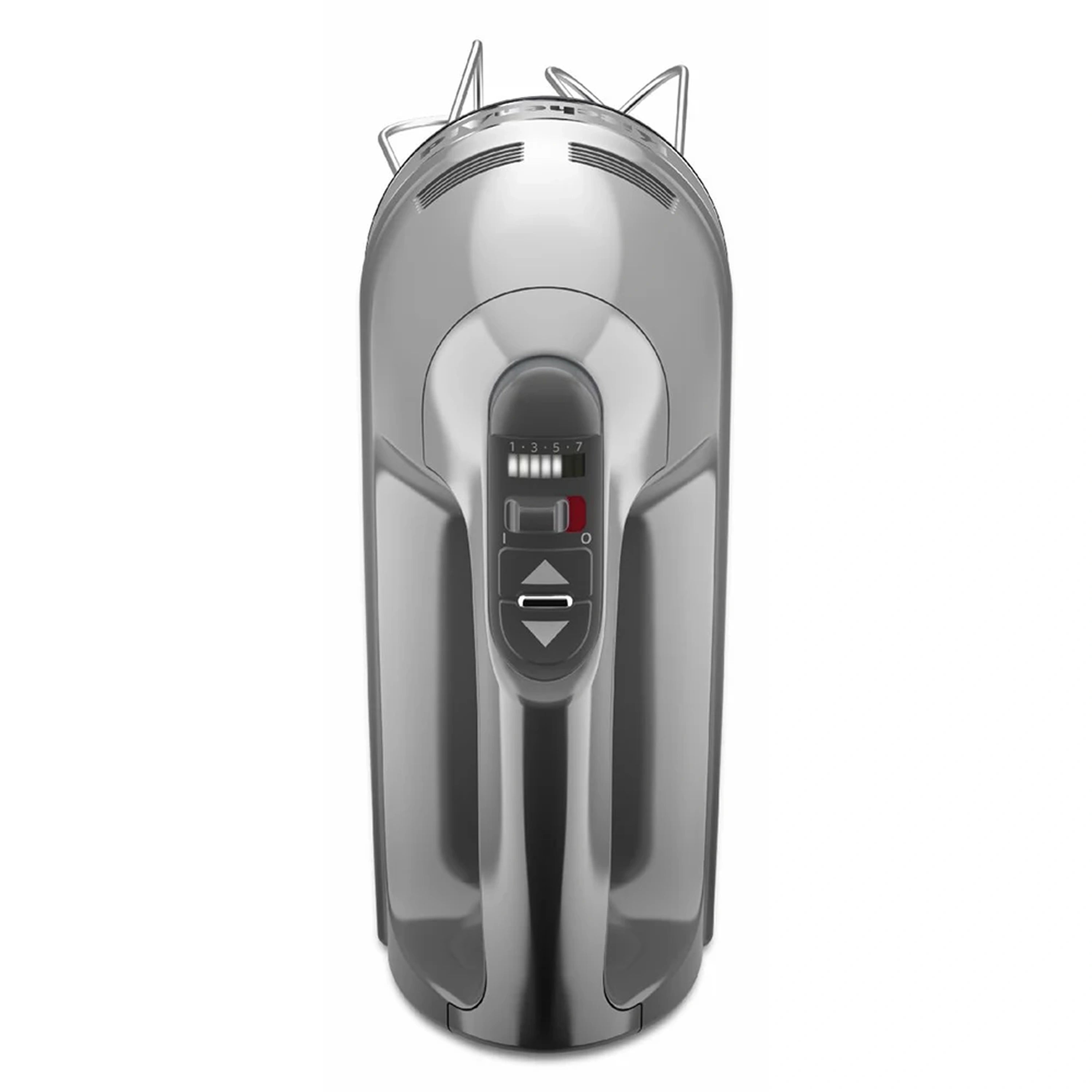 7-speed hand mixer body with speed selector switch and eject buttons