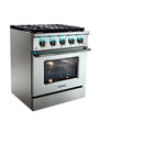 Vezeni 30-Inch Dual Fuel Range in Stainless Steel (VRN3009)