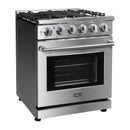ROBAM 30-Inch Gas Range with 5 Burners & 4.8 Cu. Ft. Oven in Stainless Steel (ROBAM 7GG11)