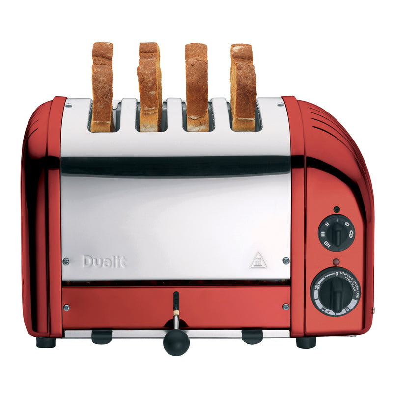 Dualit 4 Slice NewGen Toaster in Apple Candy Red (47171)