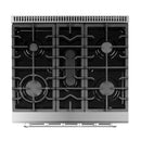 ROBAM 30-Inch Gas Range with 5 Burners & 4.8 Cu. Ft. Oven in Stainless Steel (ROBAM 7GG11)