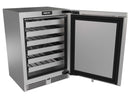 Perlick 24-Inch Undercounter Wine Reserve with 5.0 Cu. Ft. Capacity, RAPIDCOOL Technology in Panel Ready Solid Door (G5WR24SC)
