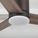 Parrot Uncle 48-Inch Kielah Farmhouse Flush Mount Reversible Ceiling Fan with Lighting and Remote Control