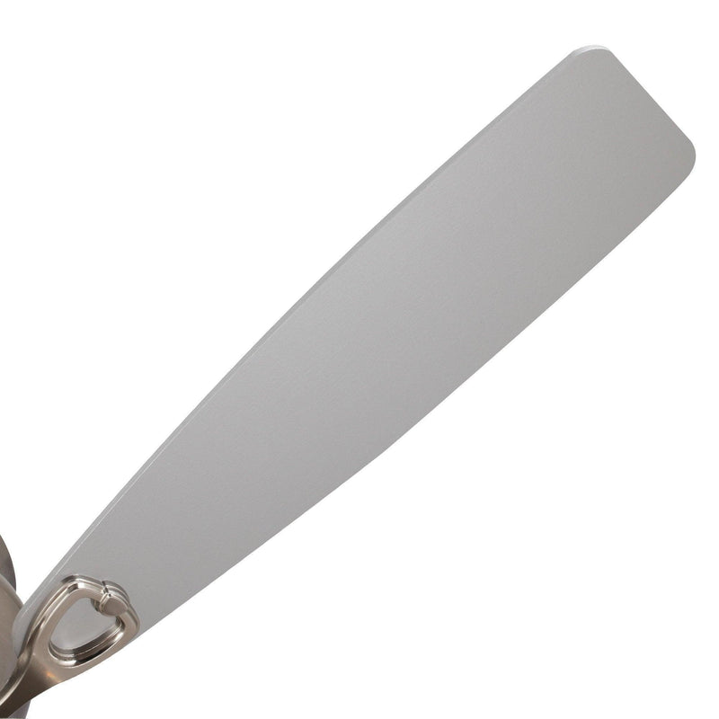 Parrot Uncle 48-Inch Modern Flush Mount Reversible Crytsal Ceiling Fan with Lighting and Remote Control