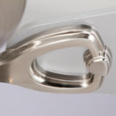 Parrot Uncle 48-Inch Modern Flush Mount Reversible Crytsal Ceiling Fan with Lighting and Remote Control