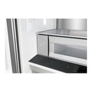 Verona 36-Inch French Door Counter-Depth Refrigerator with 20.2 Cu. Ft. Total Capacity, Internal Water Dispenser, Automatic Ice Maker, Energy Star (VEBFD3620WIFS)
