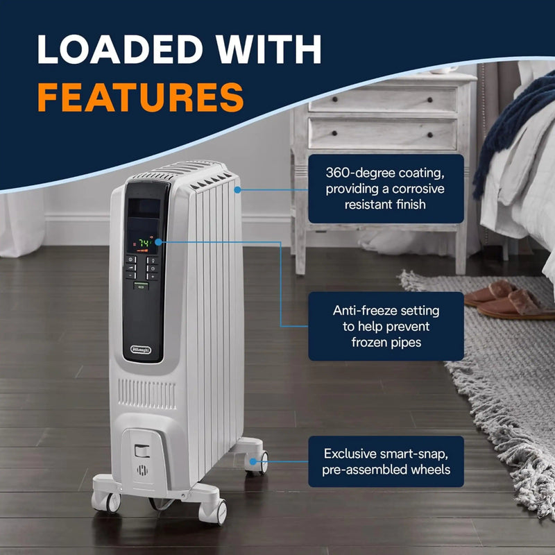 De'Longhi Dragon Digital Room Radiant Heater (TRD40615E)