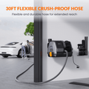 Giraffe Tools Grandstorm Retractable Vacuum Cleaner, 20KPa Motor and 30 Ft Hose