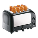 Dualit 4 Slice NewGen Toaster in Matte Black (47155)