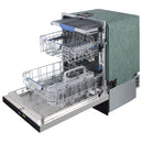 Kostch 24-Inch Top Control Built-In Dishwasher with Third Rack & 45 dBA in Stainless Steel (KOS-24DWH03M-S)