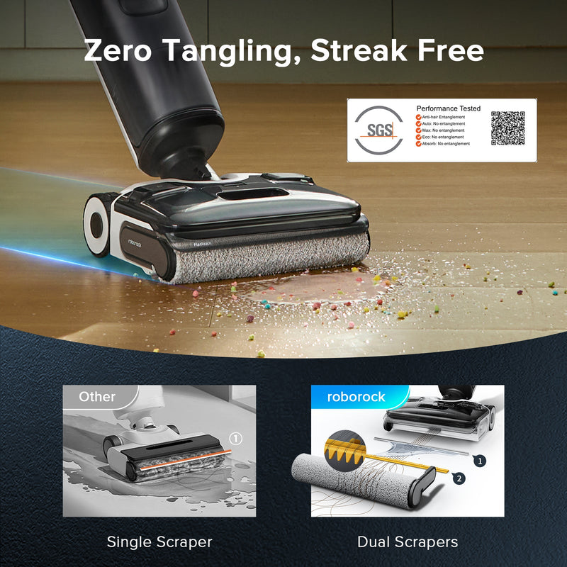 Roborock F25 ACE & F25 ALT Wet and Dry Vacuum Cleaner with 20000 Pa Suction Power and Auto Detergent Dispenser