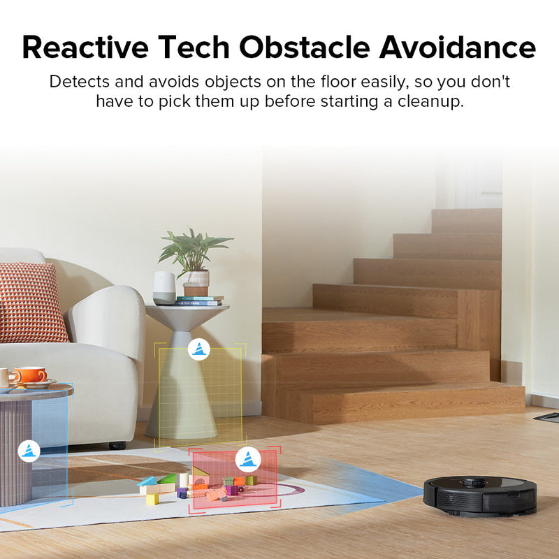 Roborock Q8 Max Robot Vacuum with 5500 Suction Power, & Mop with DuoRoller Brush system