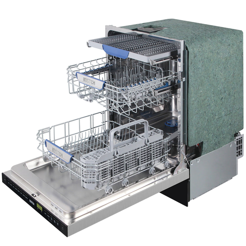 Kostch 24-Inch Top Control Built-in Dishwasher in Stainless Steel (KOS-24DWH06H-S)