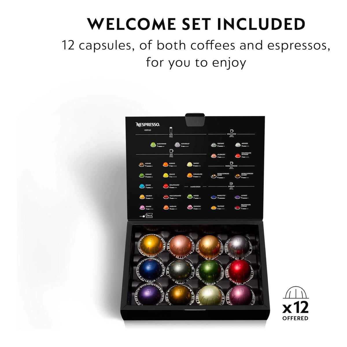 De Longhi Nespresso VertuoPlus Deluxe Coffee Espresso Single Serve M