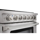 Kostch 36-Inch Gas Range with 6 Burners & 6.0 Cu. Ft. Convection Oven in Stainless Steel (KOS-36RG03M-S)