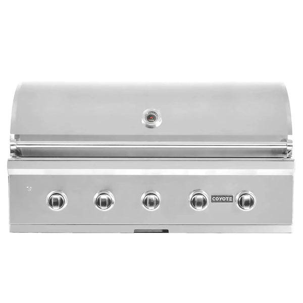 Coyote C-Series 42-Inch 5 Burner Built-In Natural Gas Grill (C2C42NG)