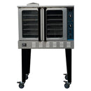 Forno Commercial Convection Gas Oven with 3 Burners 54K BTU, 150–500°F in Stainless Steel (FCMCO0107-38)