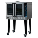 Forno Commercial Convection Gas Oven with 3 Burners 54K BTU, 150–500°F in Stainless Steel (FCMCO0107-38)