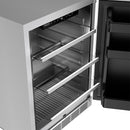 Gordon Ramsay by Thor Kitchen 24-Inch Outdoor Undercounter Beverage Cooler in Stainless Steel (RBC24SSD)