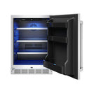 Gordon Ramsay by Thor Kitchen 24-Inch Outdoor Undercounter Beverage Cooler in Stainless Steel (RBC24SSD)