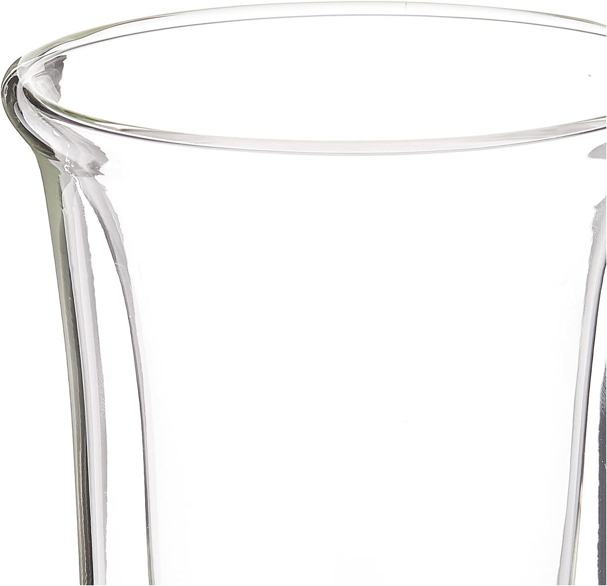 Double wall latte macchiato glass rim, clear glass, 2-pack view