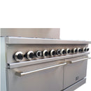 Forno Commerciale 60-Inch Stainless Steel Gas Range with 10 Burners & 300K BTU (FCMGR0093-60)