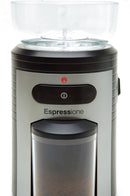 Espressione Conical Burr Coffee Grinder Black Silver (5198)