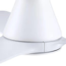 Parrot Uncle 52-Inch Ahmedabad Industrial DC Motor Flush Mount Reversible Ceiling Fan with LED Lighting and Remote Control (BBHDA199A)
