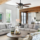 Parrot Uncle 52-Inch Alward Smart Fan with Light Kit (F6319-SMART)