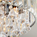 Parrot Uncle 52-Inch Elkton Modern Reversible Crystal Fandelier with Lighting and Remote Control (F6252QQ110V)
