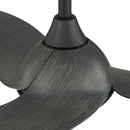Parrot Uncle 52-Inch Industrial DC Motor Downrod Mount Reversible Ceiling Fan with LED Lighting and Remote Control