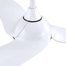 Parrot Uncle 52-Inch Industrial DC Motor Downrod Mount Reversible Ceiling Fan with LED Lighting and Remote Control