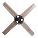 Parrot Uncle 52-Inch Kashmir Farmhouse Downrod Mount Reversible Ceiling Fan with Lighting and Remote Control (F6287QQ110V)