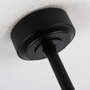 Parrot Uncle 52-Inch Kashmir Traditional Downrod Mount Reversible Ceiling Fan with Lighting and Remote Control (F6352110V)