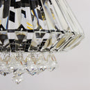 Parrot Uncle 52-Inch Kerala Modern Downrod Mount Reversible Crystal Ceiling Fan with Lighting and Remote Control