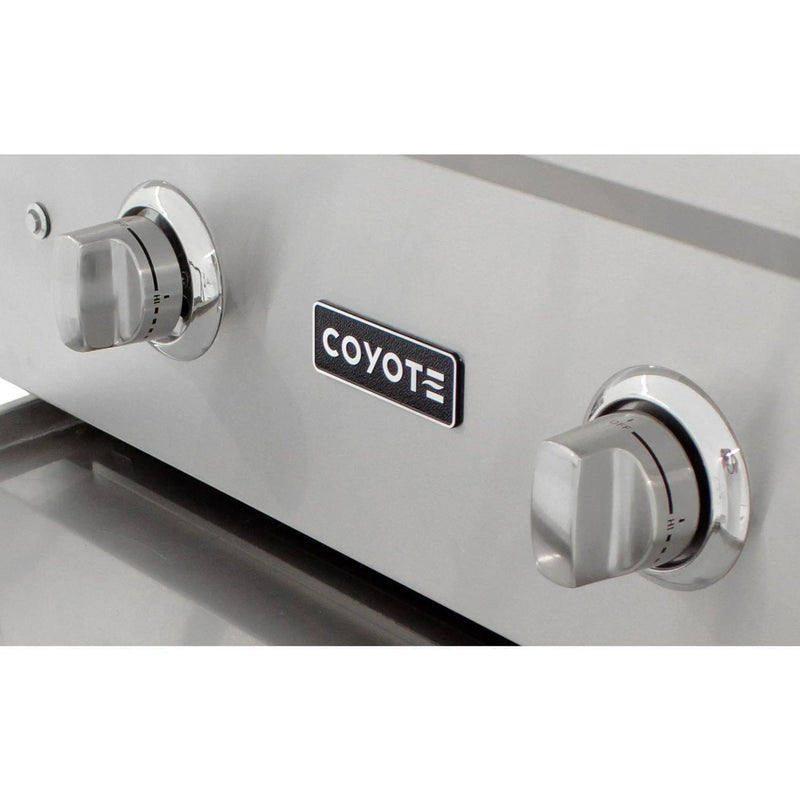 Coyote C-Series 28-Inch 2 Burner Built-In Natural Gas Grill (C1C28NG)