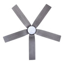 Parrot Uncle 56-Inch Genoa Farmhouse DC Motor Downrod Mount Reversible Ceiling Fan with Lighting and Remote Control (BBLDA158A)