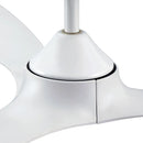 Parrot Uncle 56-Inch Modern DC Motor Downrod Mount Reversible Ceiling Fan with Remote Control