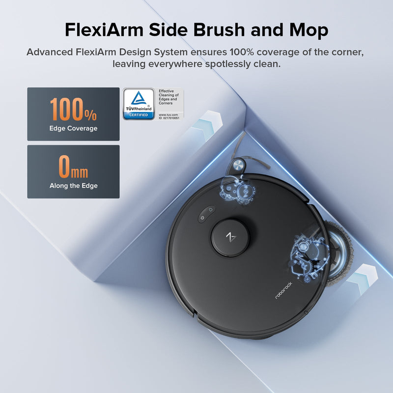 Roborock Qrevo Edge S5A Robot Vacuum with Multifunctional Dock 3.0, 18500 Pa Suction Power