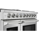 Kostch 48-Inch Gas Range with 6 Burners, Griddle Cooktop & 6.8 Cu. Ft. Convection Oven in Stainless Steel (KOS-48RG03M-S)