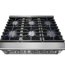 Kostch 36-Inch Gas Range with 6 Burners & 6.0 Cu. Ft. Convection Oven in Red (KOS-36RG03M-R)