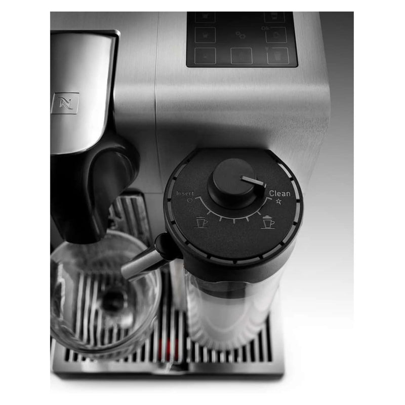 De'Longhi Nespresso Lattissima Pro Capsule Espresso/Cappuccino Machine in Brushed Aluminum and Black (EN750MB)