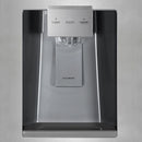 Kostch 36-Inch Counter-Depth Refrigerator with Ice Maker, Water & Ice Dispenser in Stainless Steel with Bronze Handles (KOS-36RFD07T-SG)