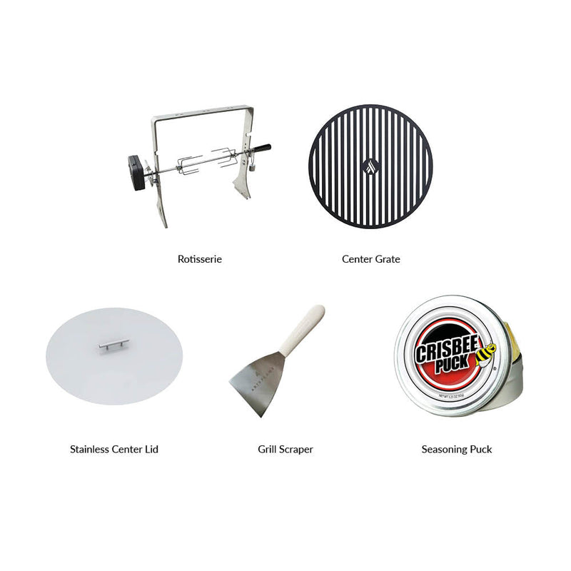 Arteflame 40" Grill with Storage Base and Accessories