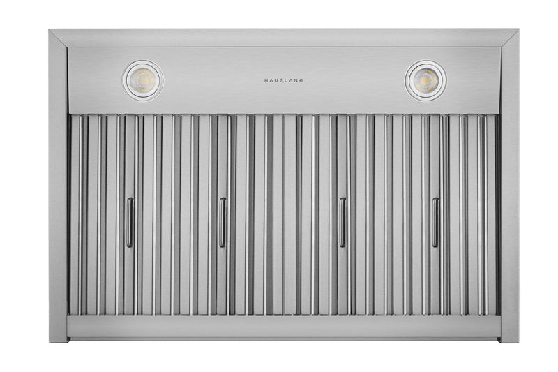 Hauslane 30-Inch 537 CFM Convertible Wall Mount Range Hood in Stainless Steel (WM-730SS-30)