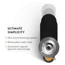 De'Longhi Nespresso Vertuo Next Premium Coffee and Espresso Maker in Gray (ENV120GY)